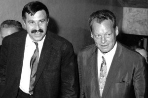 Günter Grass und Willy Brandt