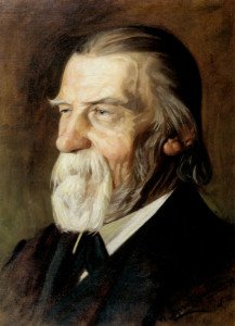 Wilhelm Raabe im Jahre 1911
