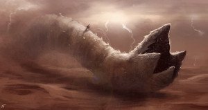 Shai-Hulud, der Sandwurm von Arrakis
