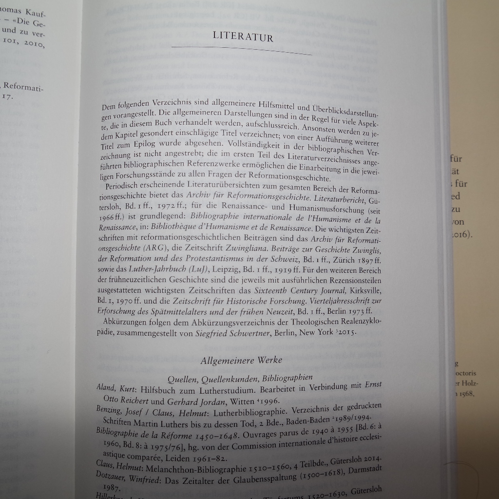 Literaturverzeichnis von Thomas Kaufmanns Erlöste und Verdammte